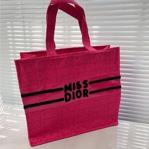 Miss Dior Beauty Pink Tote
